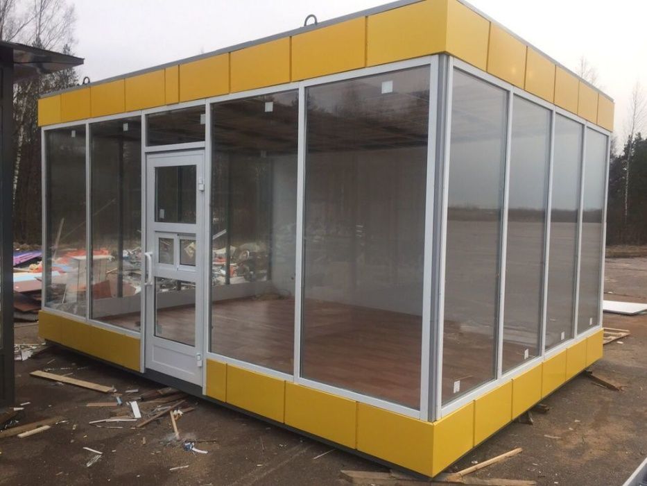 современный контейнер Кофейня/магазин,