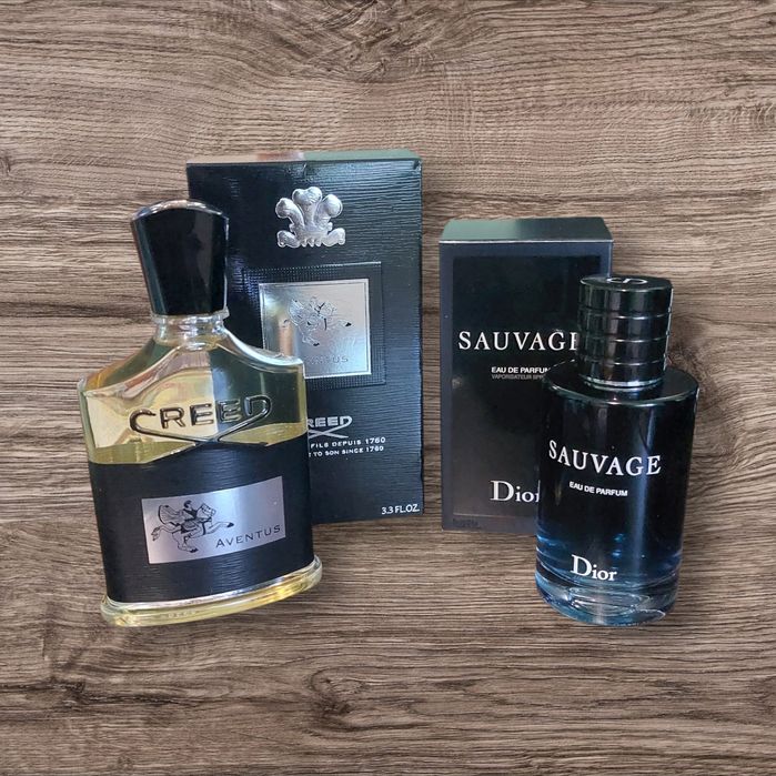 Parfum Dior Sauvage + Creed Aventus