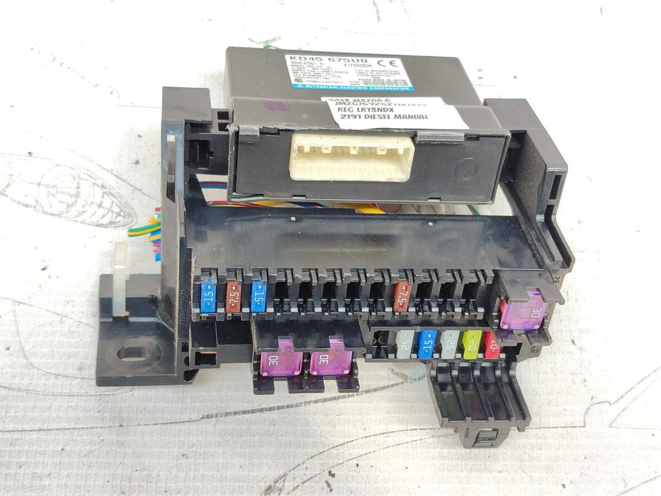 Modul cheie Mazda 6 2013 2.2 Diesel 129kW Break 2013 (2008-2013) Cod:KD45675U0 (5F3)