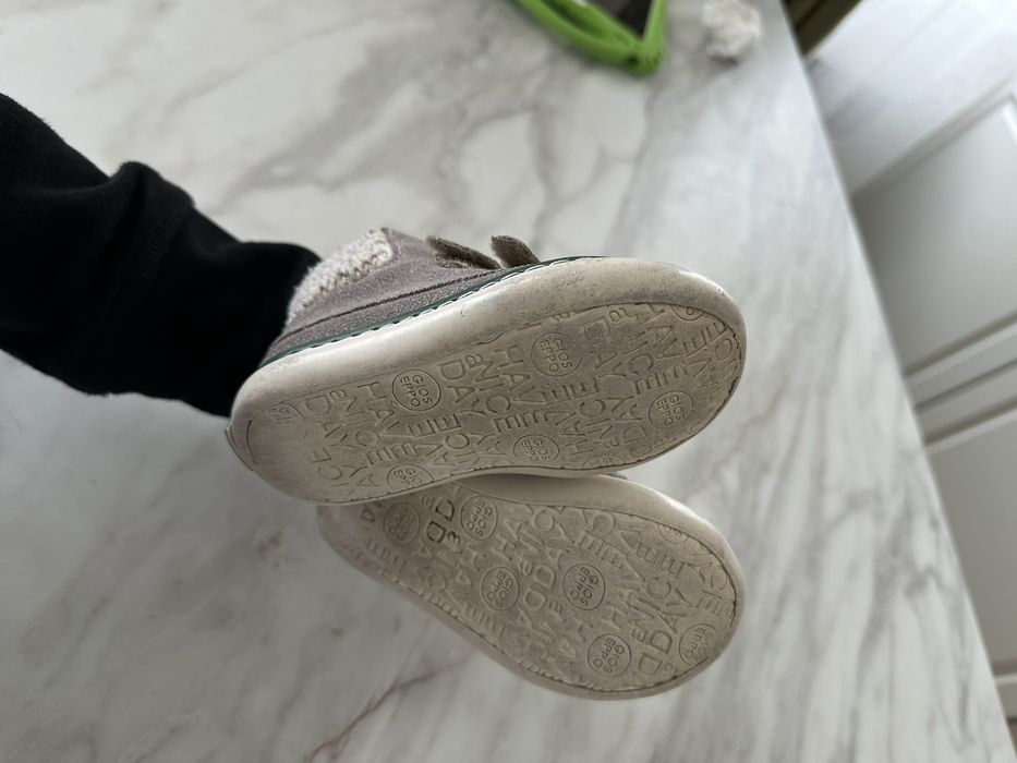 Детски боти Gioseppo Естествен велур 21 номер