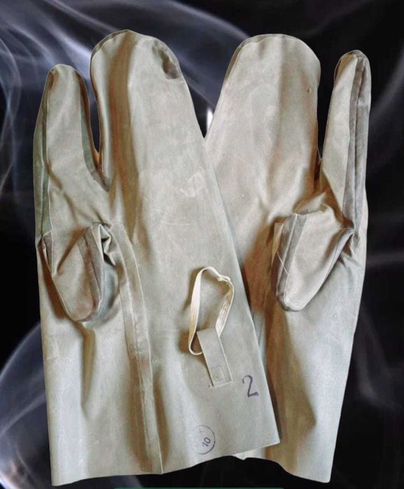 Перчатки трехпалые резиновые от ОЗК (Л-1)