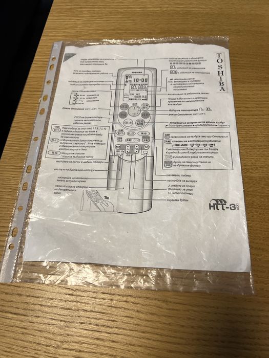 Климатик Toshiba 14 ka инвертор аспирация йонизация мн екстри