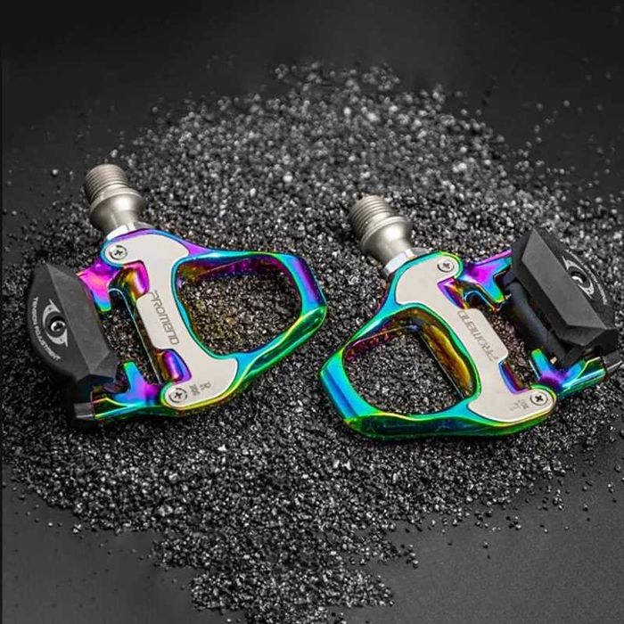 Самозаключващи педали за шосеен велосипед PROMEND Y, SPD-SL + Парчета