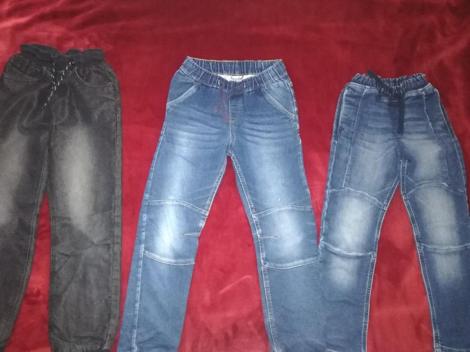 Дънки за момче, ръст 134 и 140 см