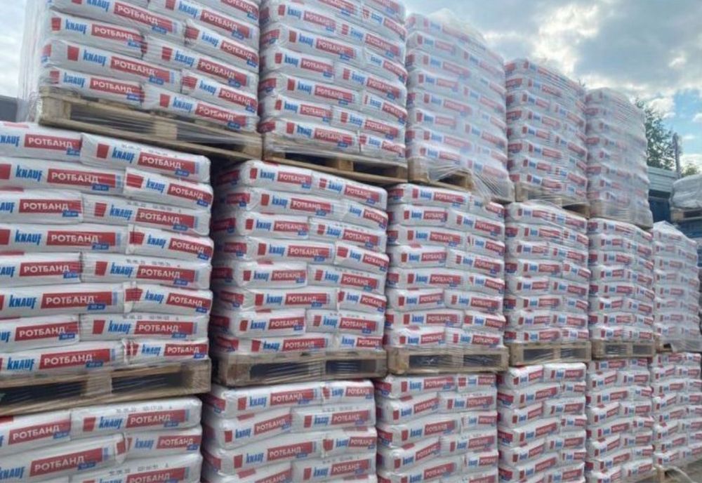 Ротбанд,ротгипс,глатт и другие смеси по оптовый ценам