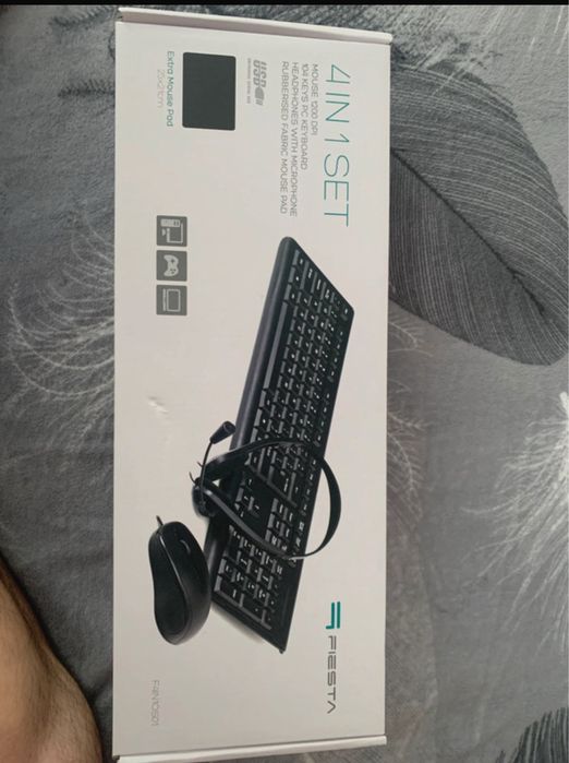 Set 4 in 1 tastatura mouse