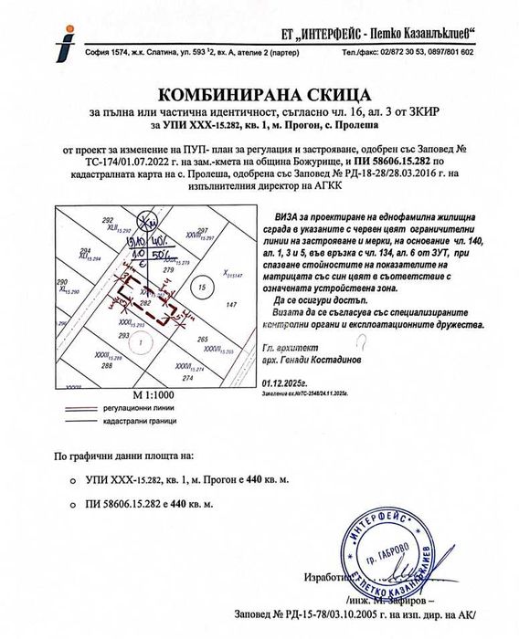 Поземпелн имот в с. Пролеша