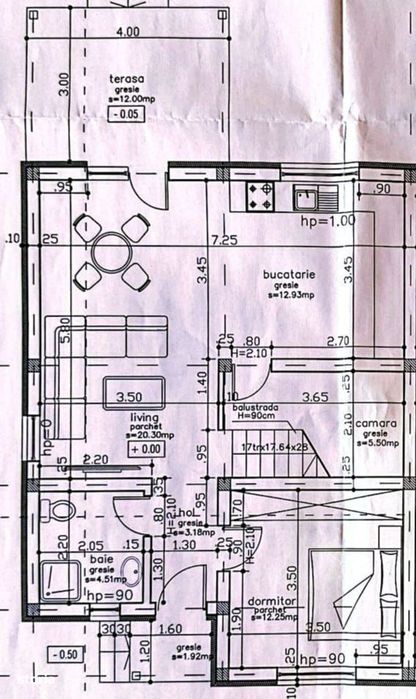P+1 –  114 mp/utili 5 camere-2 bai – 175.000 Euro Comision 0