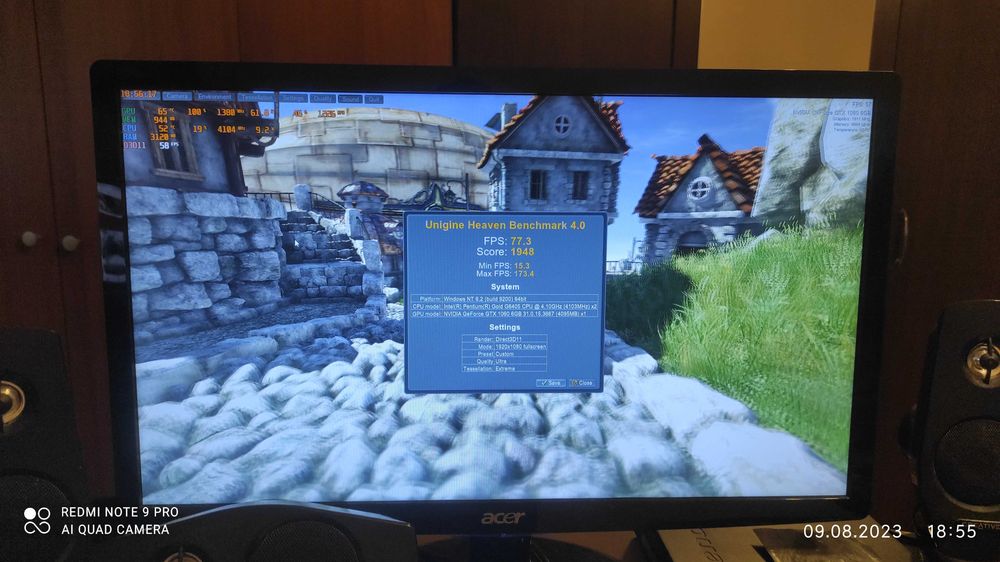 видеокарта  Palit GeForce GTX 1060 StormX 6GB GDDR5