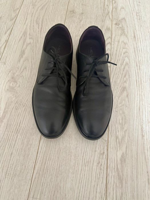 Pantofi piele naturala fina Mels 41