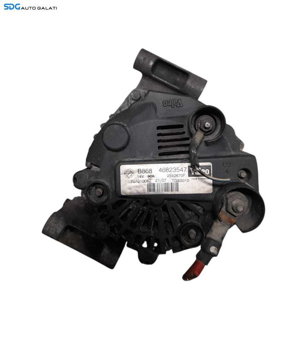 Alternator Valeo 90A 14V Fiat Strada 1.3 D Multijet 2006 - Prezent Cod 46823547 707010082 TG9S010 [N0823]