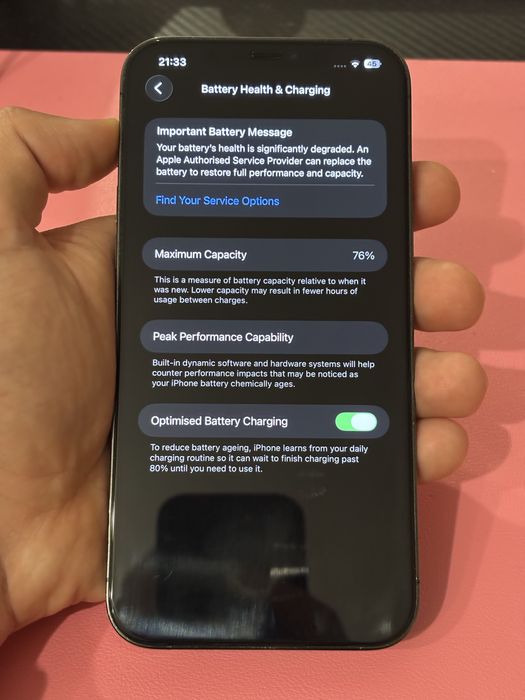 ПРОДАВАМ iPhone 12 Pro Max – 128 GB