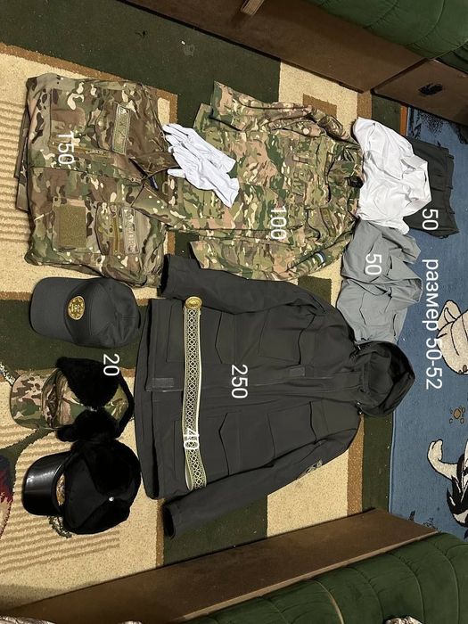 Военная форма, рюкзак, ОЗК, харбий либос