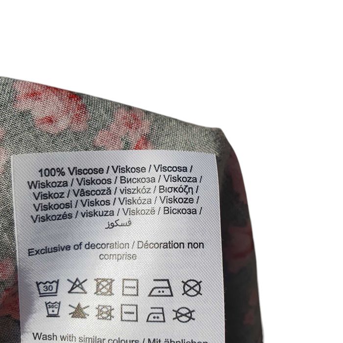 Rochie vascoza 40, M, Vila, mânecă scurta, verde cu flori