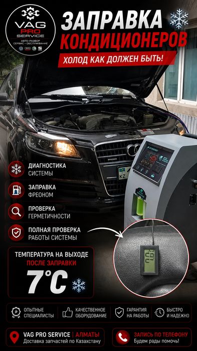 Заправка автокондицеонеров