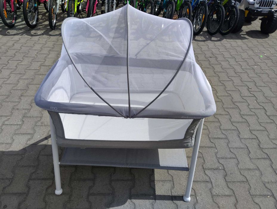 MONI Бебешко легло KALINIHTA сив