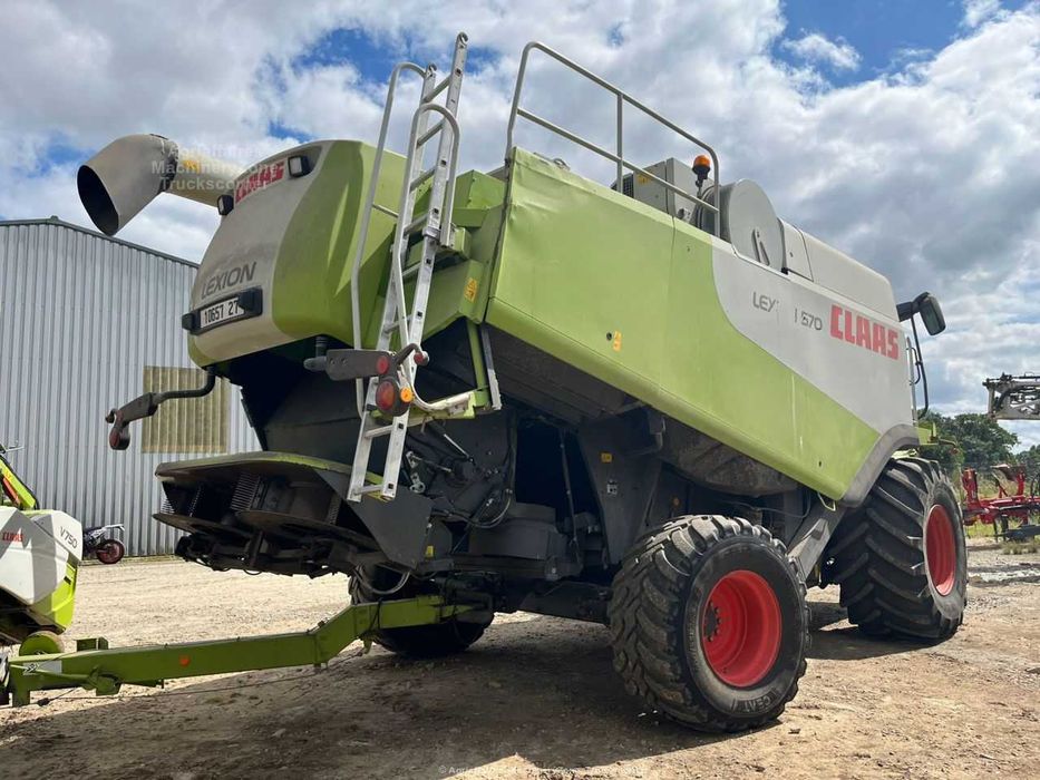 Combina agricola Claas Lexion 570, an 2005, AC, header 7,50 metri. Import Iulie 2026