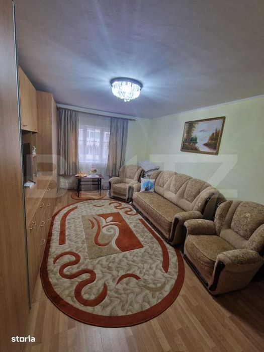 Apartament cu 2 camere, 52 mp, etaj intermediar, zona Burdujeni — fotografia 1