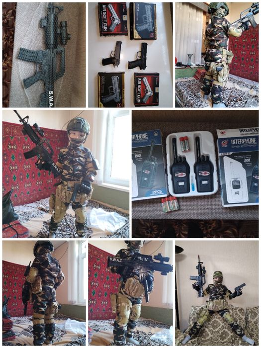 Военный костюм от3-11  лет. Новый