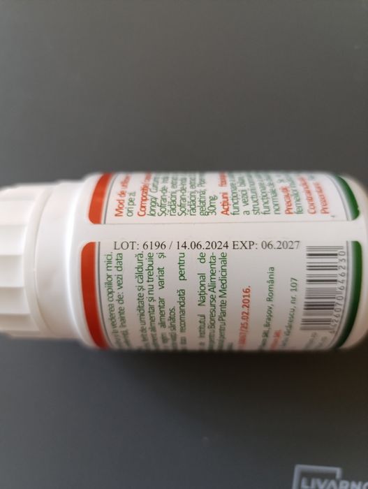 Luteină și zeaxantină, Turmeric Forte, supliment alimentar, 60 cps, toate expiră în  2027
