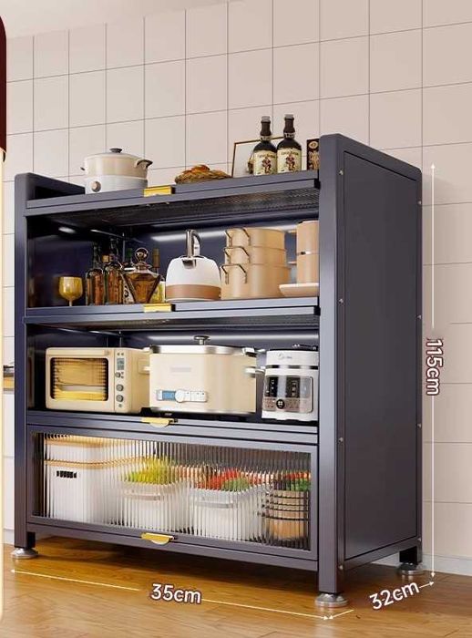 Кухонный шкаф с закрытыми полками / Yopiq polkali oshxona shkafi/OPTOM