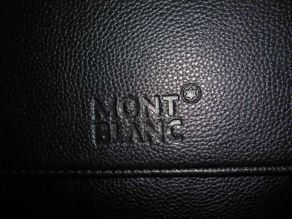 Mont Blanc Geantă pentru bărbați piele