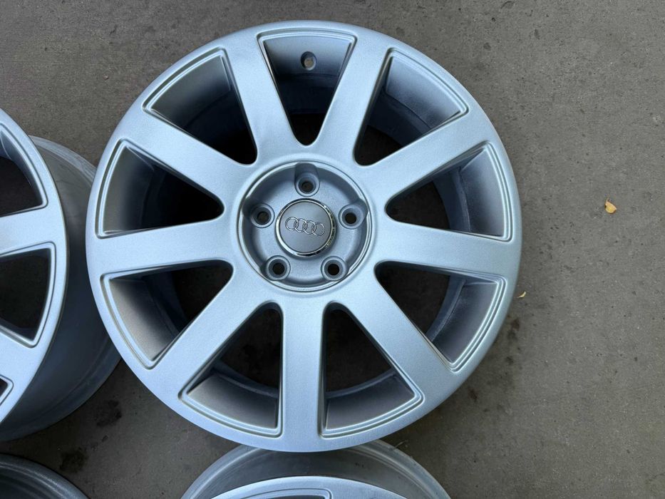 4 бр. алуминиеви джанти AUDI 17" 5x112 , централен отвор 66.6, ET45, 7,5J