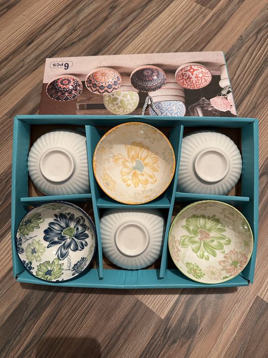 набор пиал. 6 шт