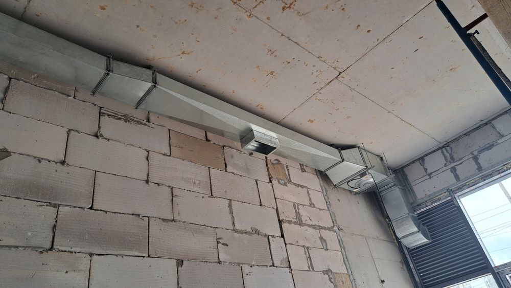 Вентиляции установка изделия