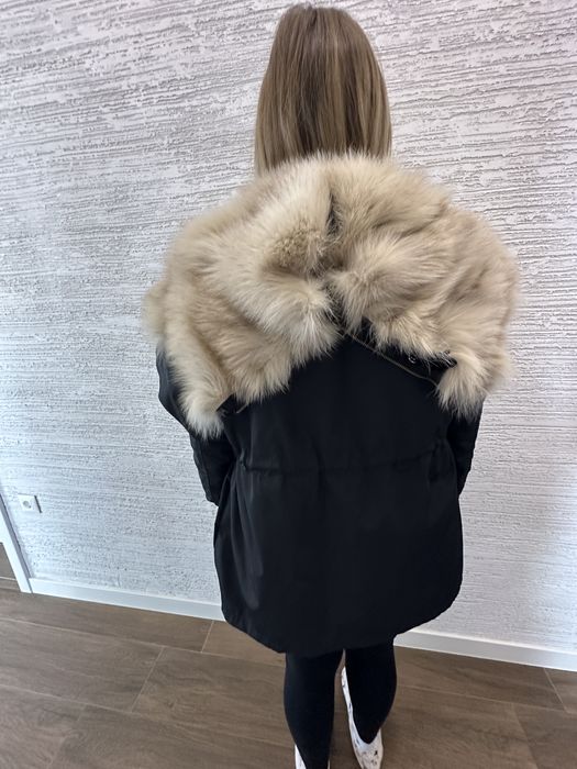 Парка от естествен косъм