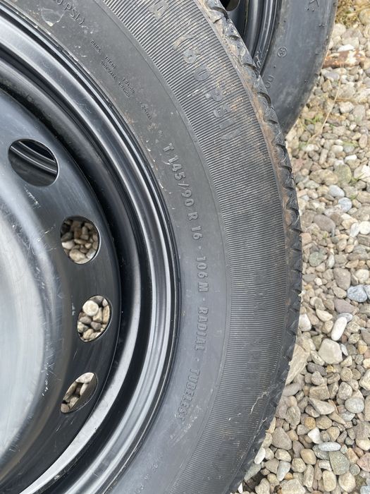 Резервна гума патерица за нисан кашкай T145/90R16