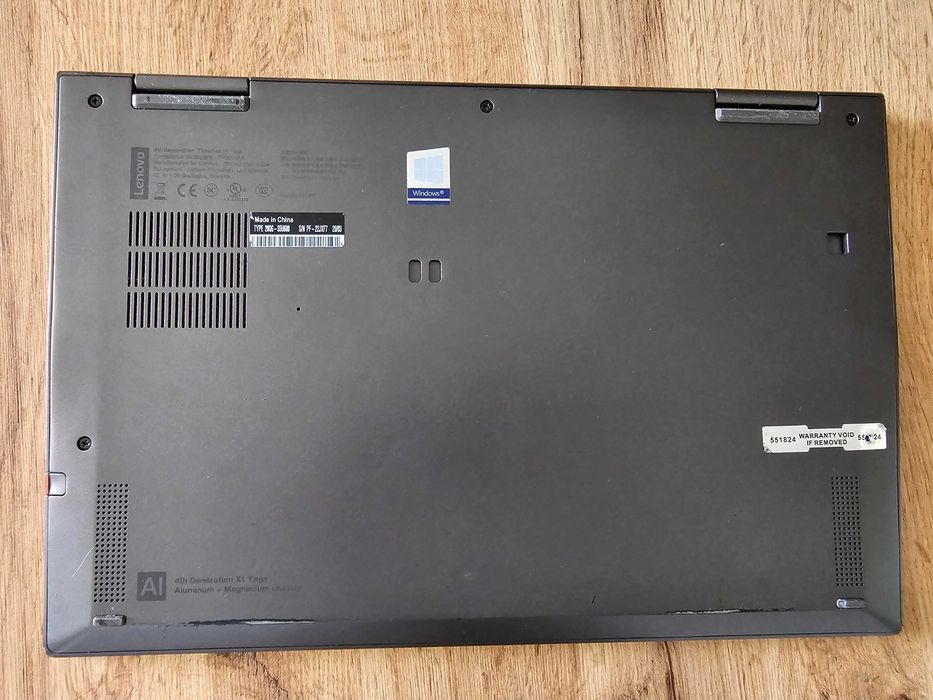 ЗА ЧАСТИ Lenovo ThinkPad X1 Yoga Gen 4 Touchscreen (i5 10 gen, 16GB RAM) | без диск | без зарядно