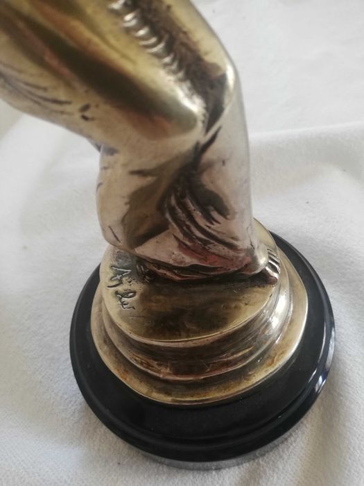 Statuetă Rolls-Royce „Spirit of Ecstasy” – Piesă Vintage de Colecție (25.5 cm, 1.6 kg)