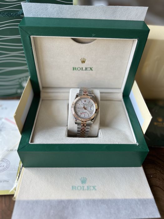 Rolex Datejust White Motif 41 mm