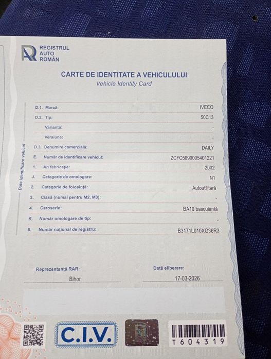 Fac șasiuri și bene basculabile la comandă Vând schimb Iveco