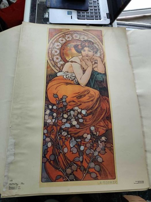 Плакати на известни картини на alfons mucha