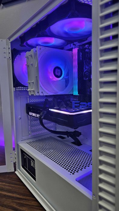 Гаранция! RTX 3060ti, Ryzen 5 7500F, 32GB RAM, 650W Геймърски компютър