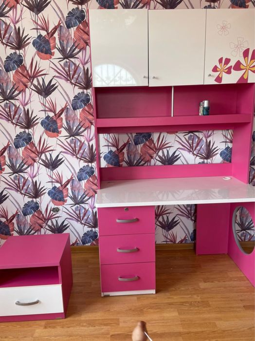 Детский гарнитур для девочки, мебель