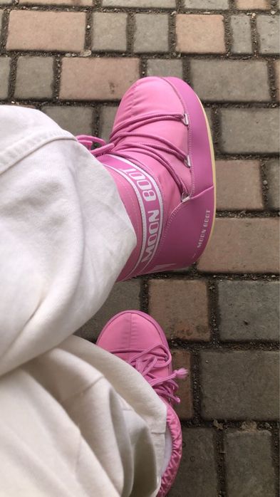 Луноходы Moon Boot 36-38 розовые