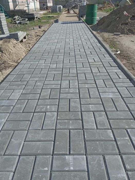 Укладка брусчатки