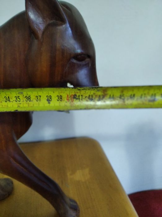 Масивна статуетка от абаносово дърво