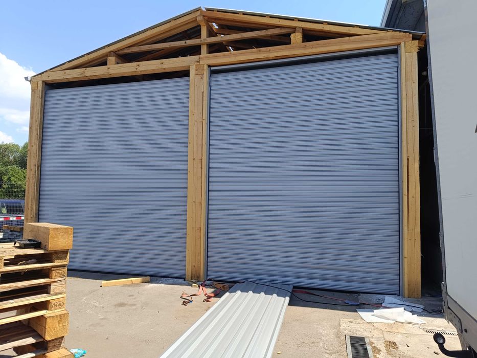 Ролетни врати, гаражни секционни врати изработка и монтаж.24/7