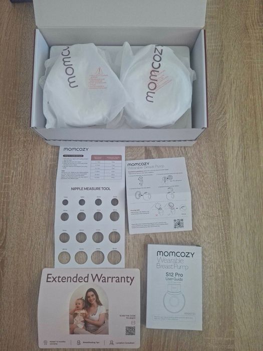 Двойна помпа за кърма Momcozy S12 Pro + подарък резерви части