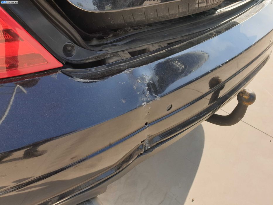 Bara Spoiler Spate AMG cu Locas Senzori Parcare cu Defect Mercedes Clasa C Class W204 Sedan Berlina FL Facelift 2011 - 2014 Culoare 197 C197 [Q0065]