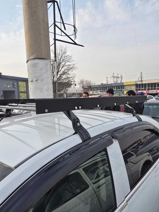 Рейлинги для кобальта Поперечный и Корзина новые с Установкой