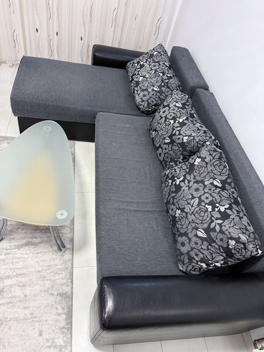 Диван - разтегаем ъглов диван с масичка