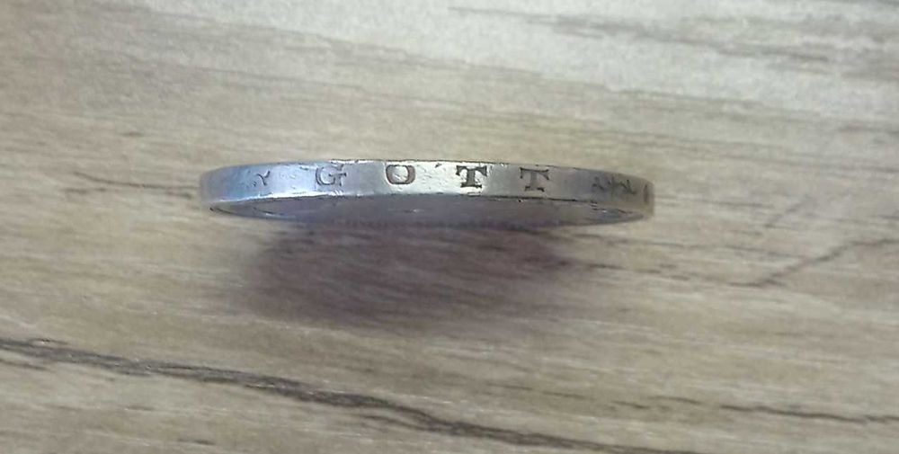 монета серебро Германия 1874год