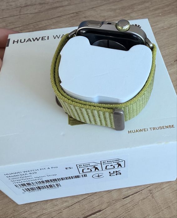 HUAWEI WATCH FIT 4 Pro SYA-B29 Green Green Nylon Strap 44.5 MM