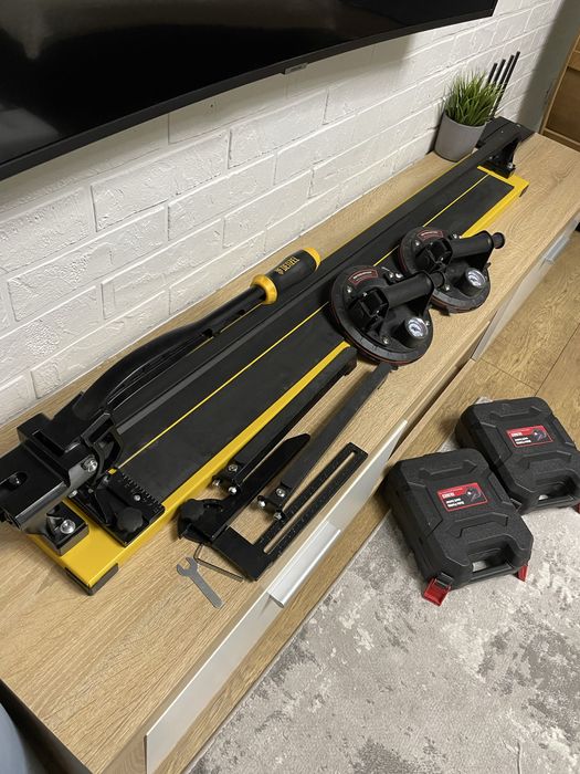 Плиткорез роликовый denzel 1200