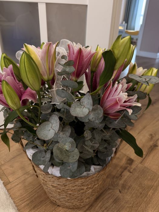 Очень красивые цветы, свежие все